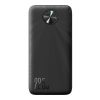 Powerbank 10000mAh USB-C USB-A 22.5W SCP QC PD - melns