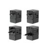Lādētāja ceļojumu adapteris A35Pro 35W ES / Apvienotā Karaliste / Austrālija / ASV / Japāna 3x USB-C 2x USB-A - melns