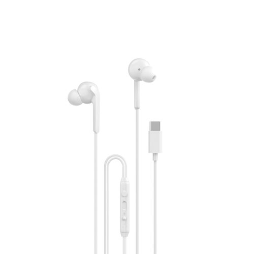 X3C+ vadu USB-C ausīs ievietojamas austiņas 1,2 m - baltas