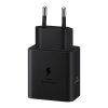 Samsung 45W 4.05A 1x USB-C sienas lādētājs + kabelis - melns