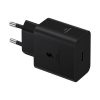 Samsung 45W 4.05A 1x USB-C sienas lādētājs + kabelis - melns