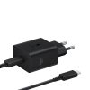 Samsung 45W 4.05A 1x USB-C sienas lādētājs + kabelis - melns