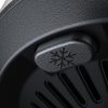 MagSafe automašīnas turētājs ar induktīvo lādētāju un tālruņa dzesēšanu - melns