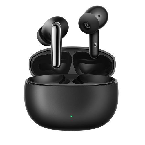TWS Bluetooth 5.4 ANC ENC bezvadu austiņas - melnas