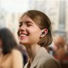TWS Bluetooth 5.4 ANC ENC bezvadu austiņas - melnas