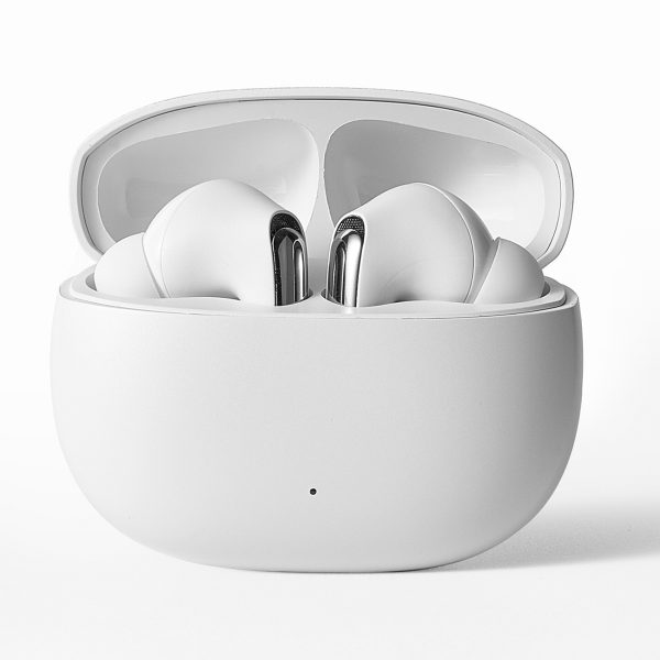 TWS Bluetooth 5.4 ANC ENC bezvadu austiņas - baltas