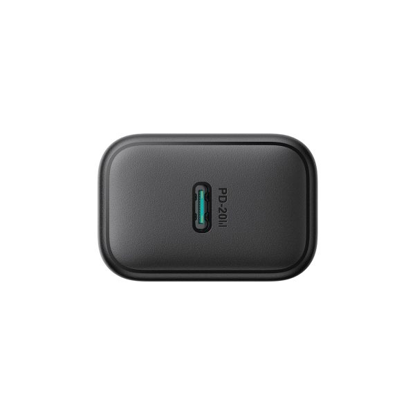 USB-C PD QC 20W sienas lādētājs - melns
