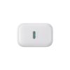 USB-C PD QC 20W sienas lādētājs + 1m iPhone Lightning kabelis - balts