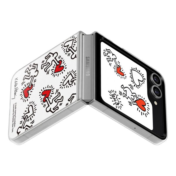 Samsung Flipsuit maciņš Galaxy Z Flip 6 tālrunim - caurspīdīgs