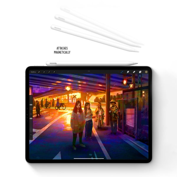 Aktīvais irbulis Apple iPad Pro Air Mini 130mAh USB-C - balts