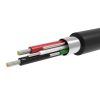 Adapteris mini USB-B (vīriešu) - USB-A (sieviešu) OTG 10 cm - pelēks