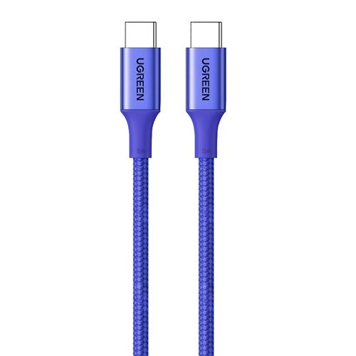Pīts kabelis USB-C - USB-C PD 100W 1m - zils