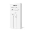 iPhone Lightning uz USB-A MFi 2.4A 1m leņķiskais kabelis - sarkans
