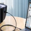 Printera kabelis USB-C - USB-B 2m - melns