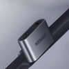 Audio adapteris 2 portu USB-C (vīriešu) - mini ligzda 3,5 mm / USB-C (sieviešu) - pelēks