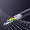 Audio adapteris 2 portu USB-C (vīriešu) - mini ligzda 3,5 mm / USB-C (sieviešu) - pelēks