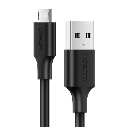 Kabelis micro USB - USB-A 25 cm - melns
