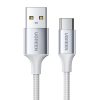 Pīts kabelis USB-A - USB-C QC 3.0 3A 1m - balts