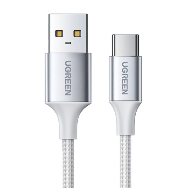 Pīts kabelis USB-A - USB-C QC 3.0 3A 1.5m - balts