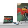 Adaptera sadalītājs USB-C - HDMI / VGA / USB-A 3.0 / USB-C PD - Pelēks
