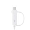 Samsung Combo USB-A - micro USB un USB-C kabelis 1,5 m - balts