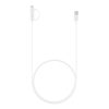 Samsung Combo USB-A - micro USB un USB-C kabelis 1,5 m - balts