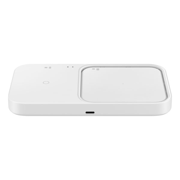 Samsung bezvadu lādētājs Duo induktīvais 15 W lādētājs - balts