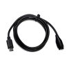 Magnētiskais lādētājs Garmin viedpulkstenim ar USB-C savienojumu - melns