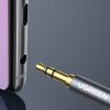 Audio pagarinātāja kabelis ar mini ligzdu 3,5 mm, 5 m - sudrabs