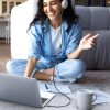 Audio pagarinātāja kabelis ar mini ligzdu 3,5 mm, 5 m - sudrabs