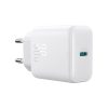 USB-C PD 30W QC SFC sienas lādētājs - balts