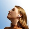 Funpods TWS ausīs ievietojamas Bluetooth 5.4 ANC austiņas ar IP54 aizsardzību - baltas