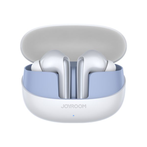 Funpods TWS ausīs ievietojamas Bluetooth 5.4 ANC austiņas ar IP54 aizsardzību - baltas