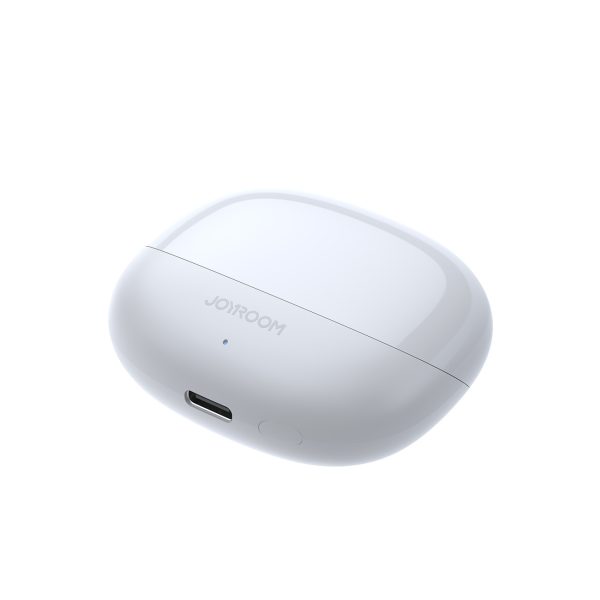 Funpods TWS ausīs ievietojamas Bluetooth 5.4 ANC austiņas ar IP54 aizsardzību - baltas