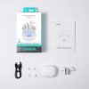 Funpods TWS ausīs ievietojamas Bluetooth 5.4 ANC austiņas ar IP54 aizsardzību - baltas