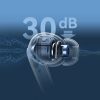 Funpods TWS ausīs ievietojamas Bluetooth 5.4 ANC austiņas ar IP54 aizsardzību - baltas