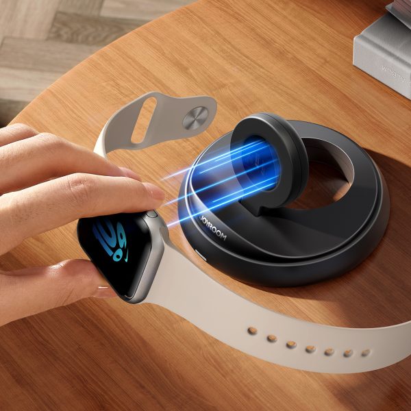 Salokāms induktīvs lādētājs Apple Watch - melns