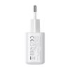 2x USB-C 20W PD QC 3.0 sienas lādētājs - balts