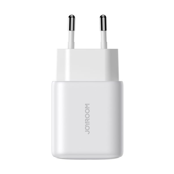 2x USB-C 20W PD QC 3.0 sienas lādētājs - balts