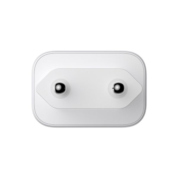 2x USB-C 20W PD QC 3.0 sienas lādētājs - balts