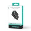 USB-C un USB-A 25 W SFC PPS PD sienas lādētājs — melns
