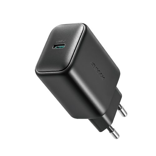 USB-C 25W SFC PPS PD sienas lādētājs - melns