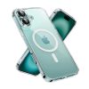 Elegants, caurspīdīgs magnētisks iPhone 16 Plus vāciņš - caurspīdīgs