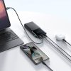 Powerbank 10000mAh 25W 2x USB-A 1x USB-C SFC - melns
