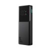 Powerbank 10000mAh 25W 2x USB-A 1x USB-C SFC - melns