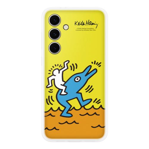 Samsung Flipsuit maciņš Galaxy S 24 FE tālrunim - dzeltens