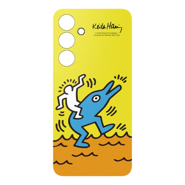 Samsung Flipsuit maciņš Galaxy S 24 FE tālrunim - dzeltens