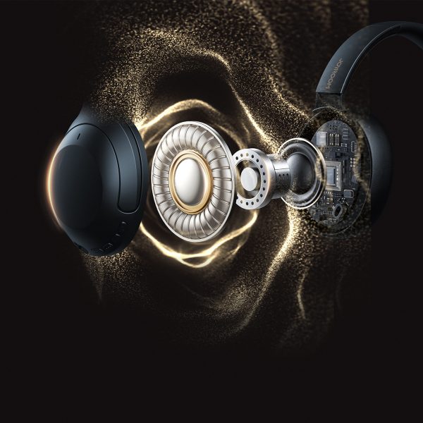 J-Head sērijas JR-JH2 bezvadu austiņas ar ANC Bluetooth - melnas