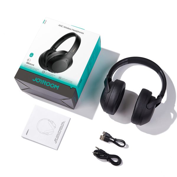 J-Head sērijas JR-JH2 bezvadu austiņas ar ANC Bluetooth - melnas