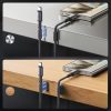 USB-A - USB-C kabelis ar magnētisku turētāju un organizatoru 1,2 m - pelēks